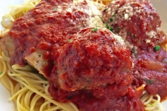Spaghettini Meatballs